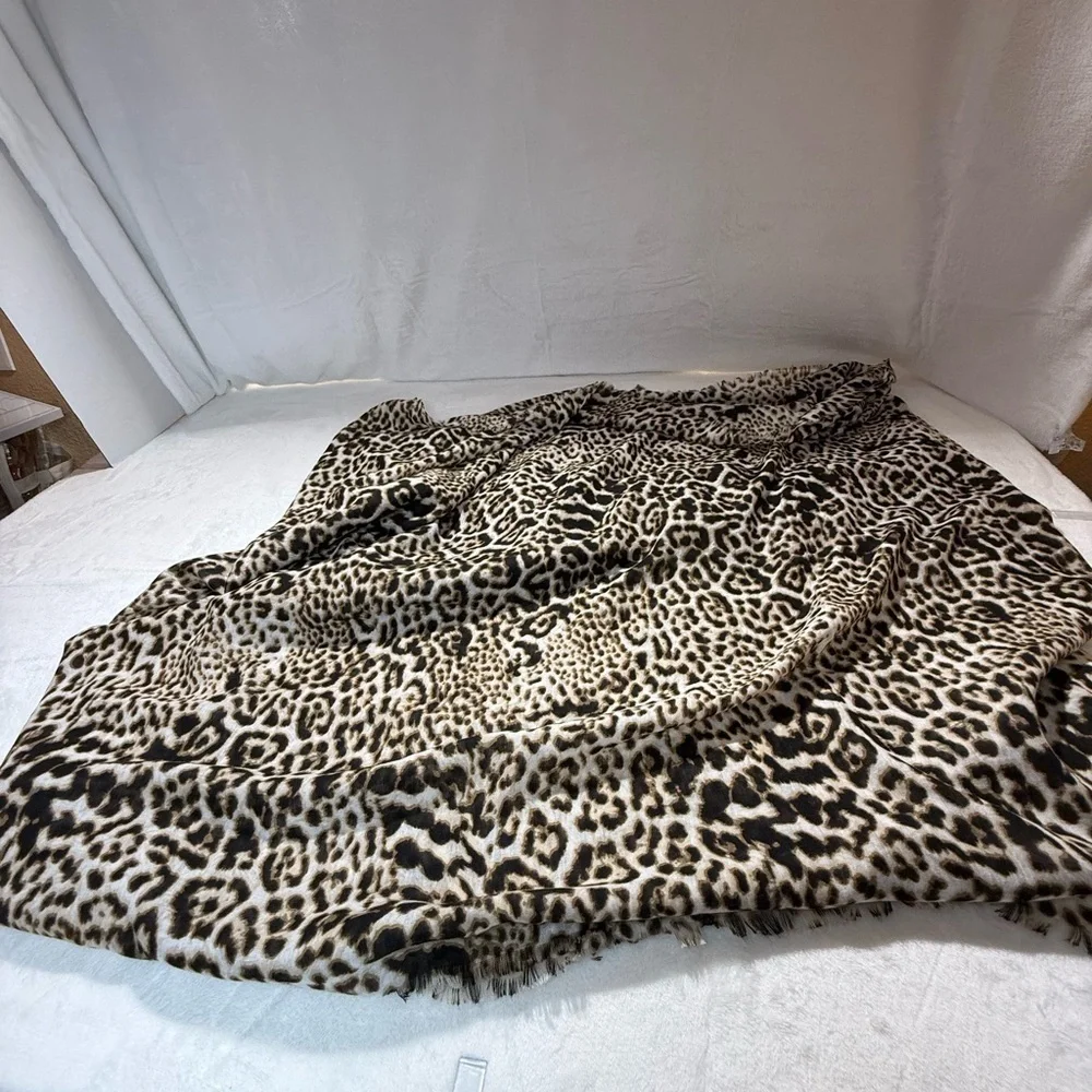 Maurices Leopard Print Infinity Scarf